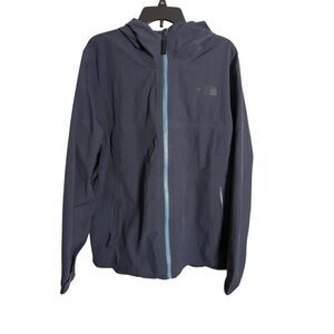 The North Face Men's Full Zip Soft Shell Hoody Jacket Aviator Navy XL